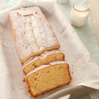 plumcake al caffè e panna