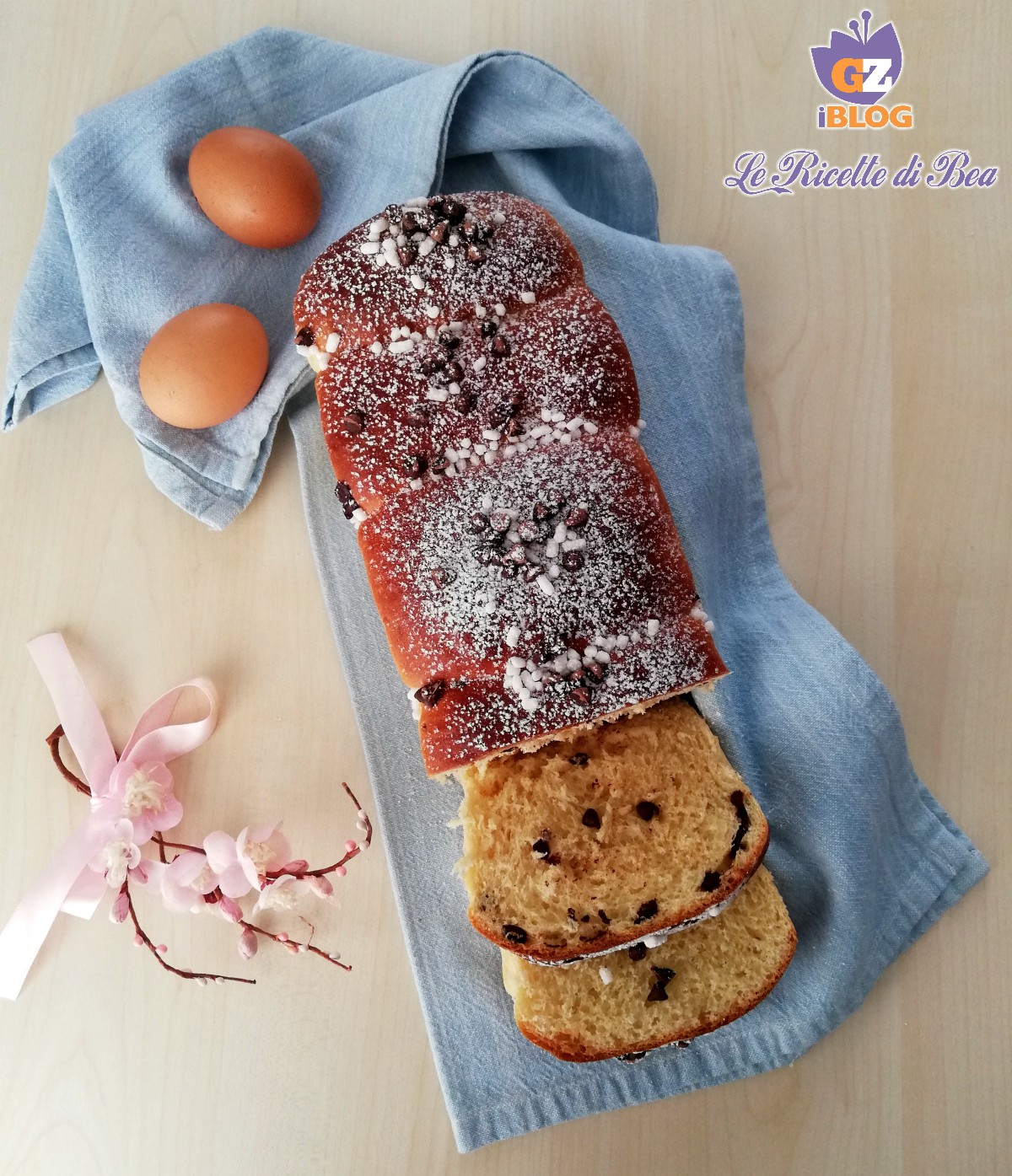 Pan Brioche con Gocce di Cioccolato Le Ricette di Bea