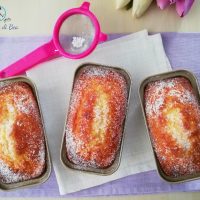 Mini Plumcake con yogurt greco