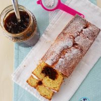 plumcake con marmellata