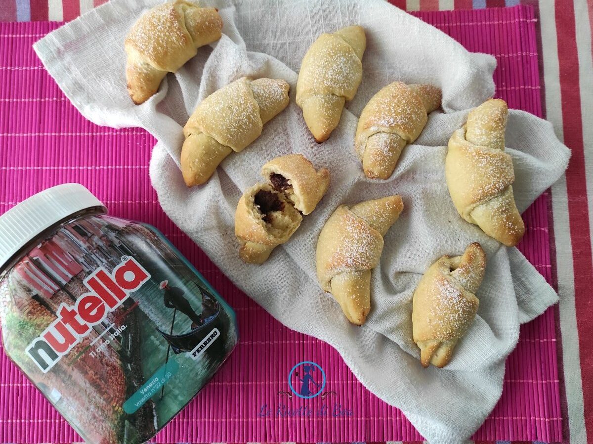 cornetti alla nutella