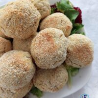 Polpette di patate al forno croccanti