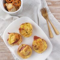 tortini uova e pancetta