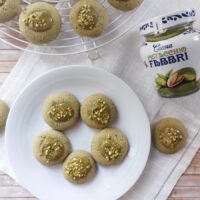 biscotto con crema di pistacchio
