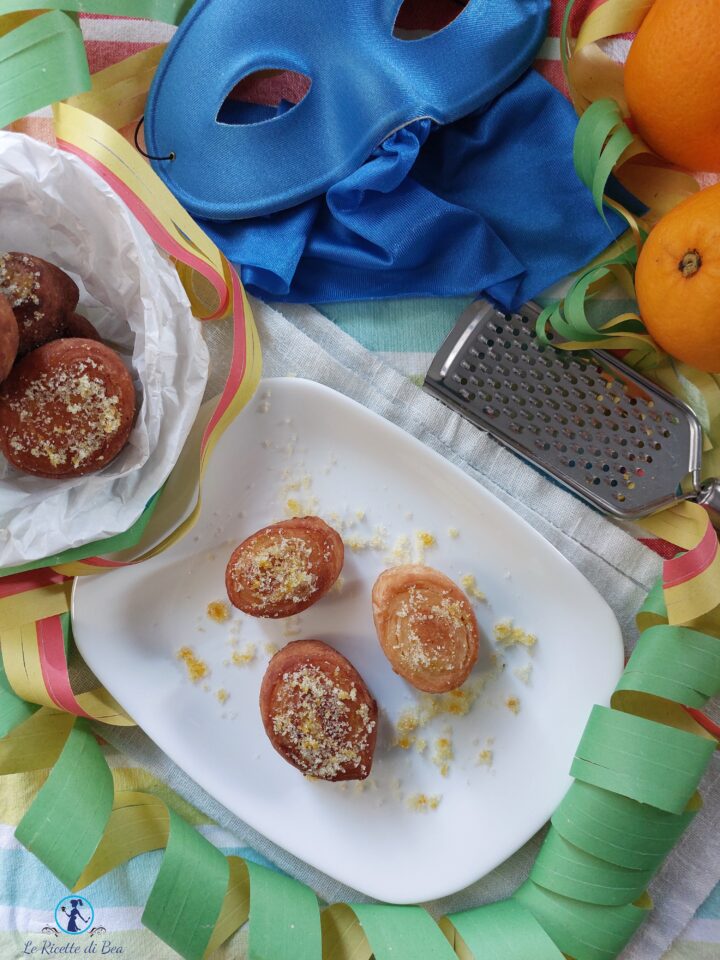 arancini di carnevale dolce marchigiano