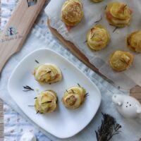 torre di patate con formaggio