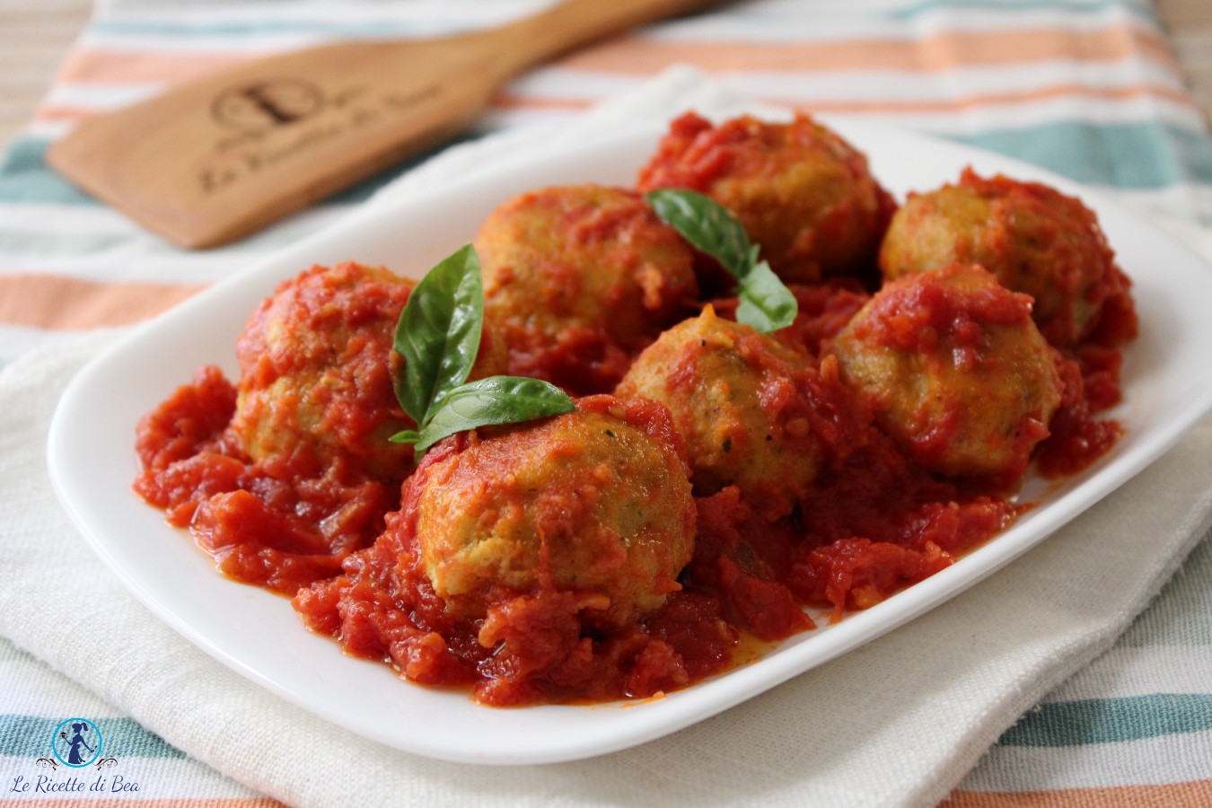 polpetta con legumi in scatola
