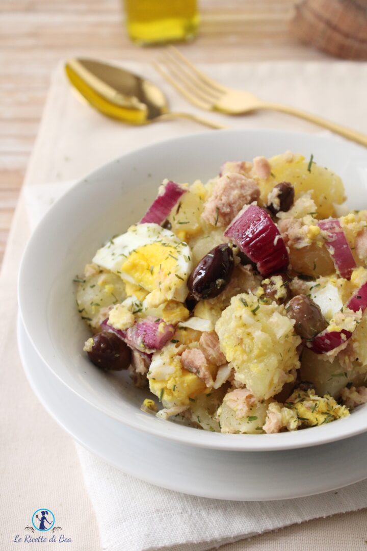 ricetta con patate e tonno