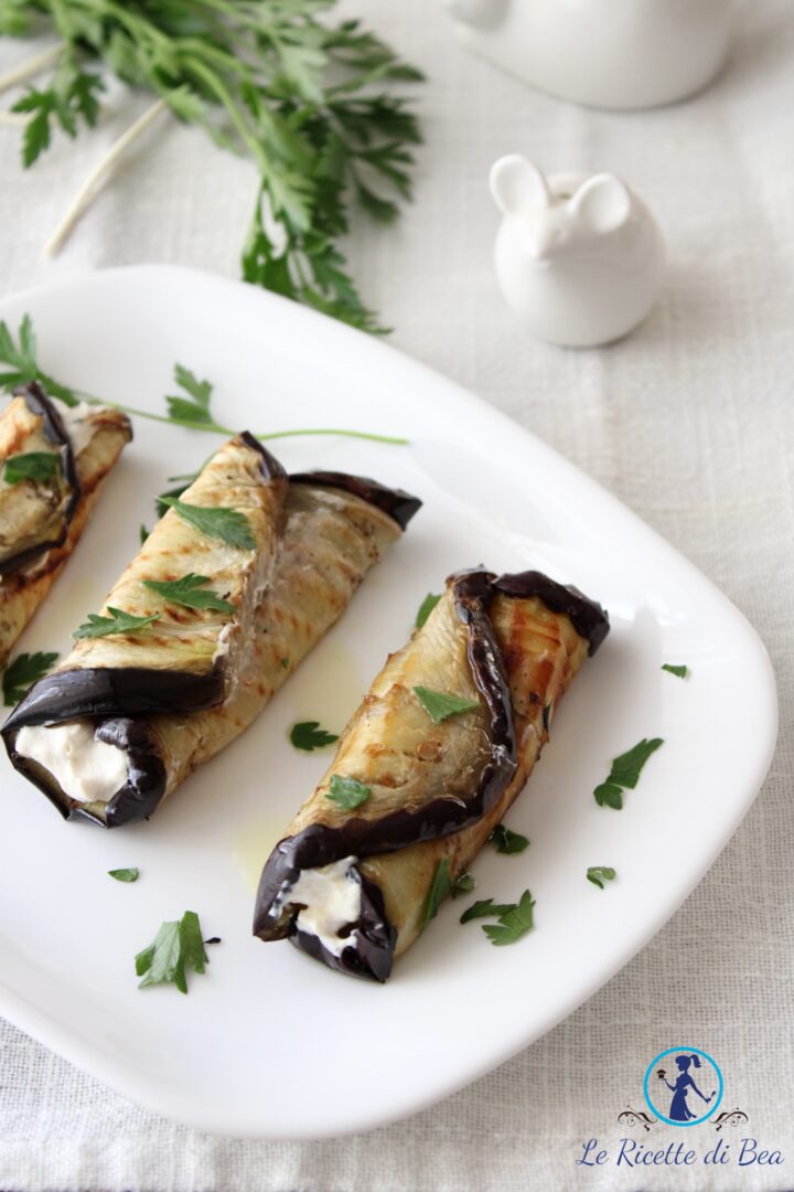 involtino con melanzana ovale