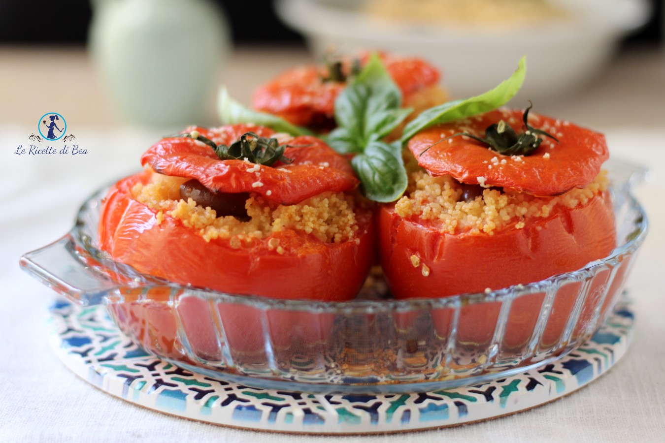 pomodoro ripieno al forno