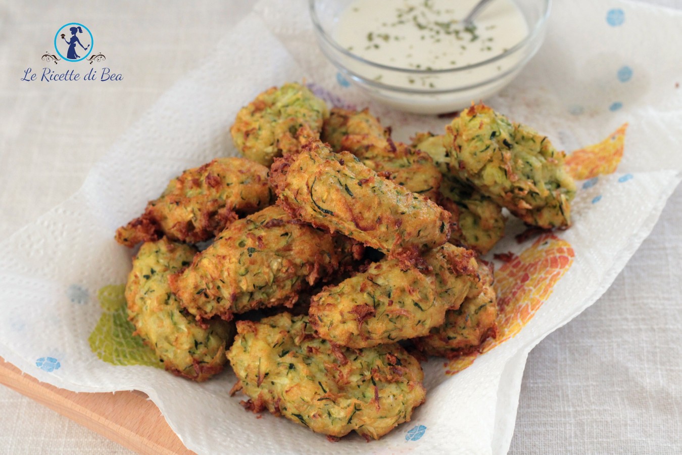 ricetta frittelle con zucchine