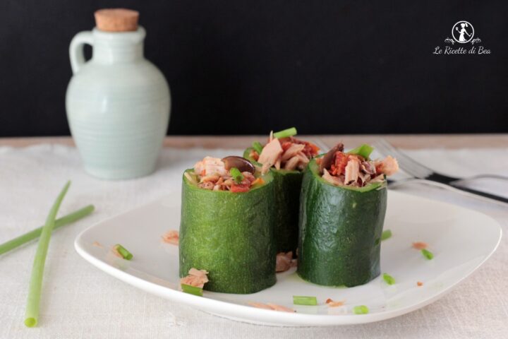 ricetta con la zucchina
zucchine ripiene con tonno