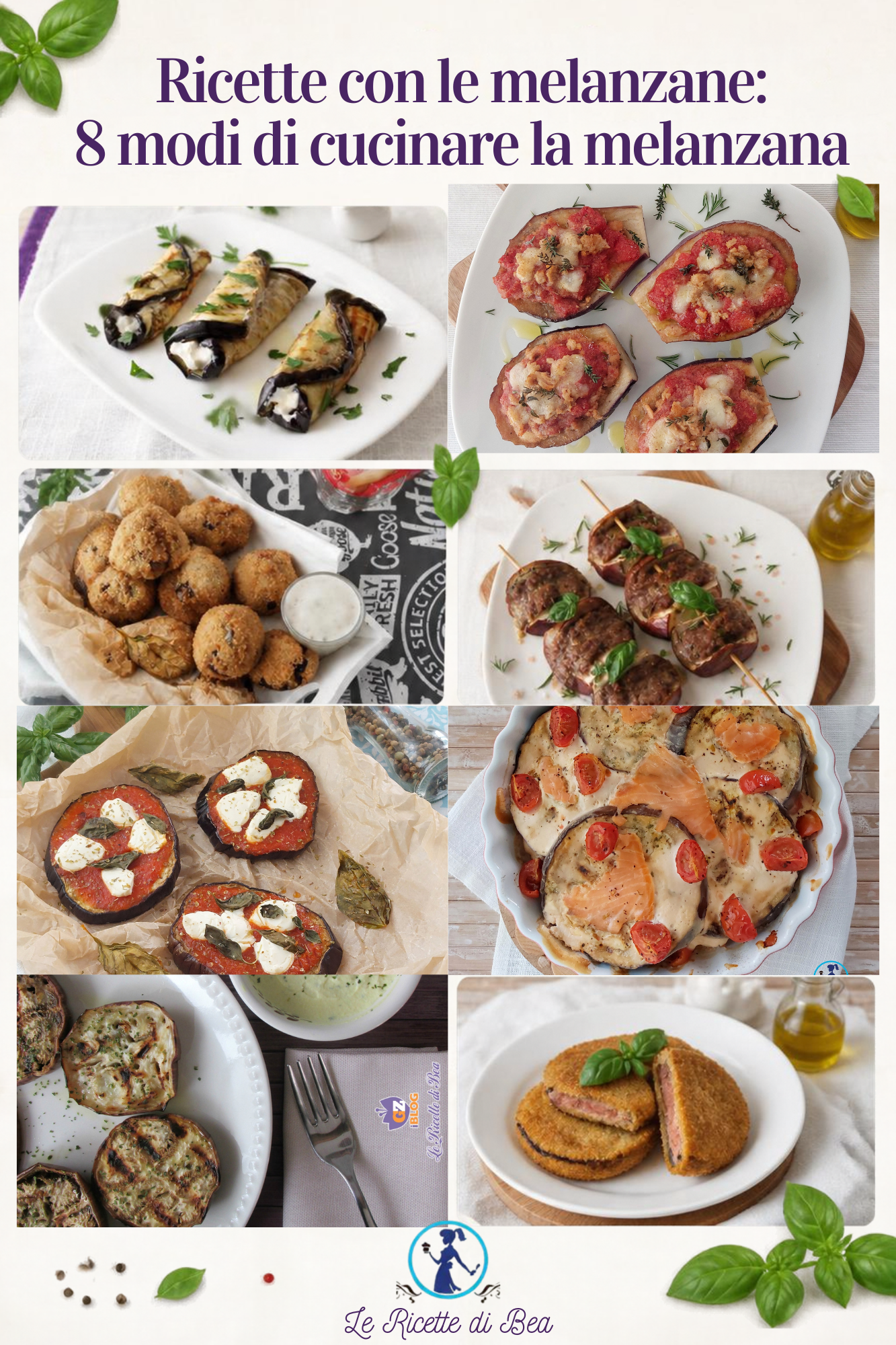 ricette con melanzane