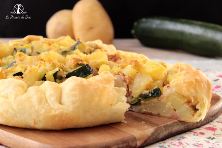 torta di pasta sfoglia rustica