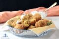 Polpettine con ceci fritte