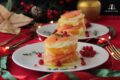 Piroetta all'arancia con salmone e finocchi