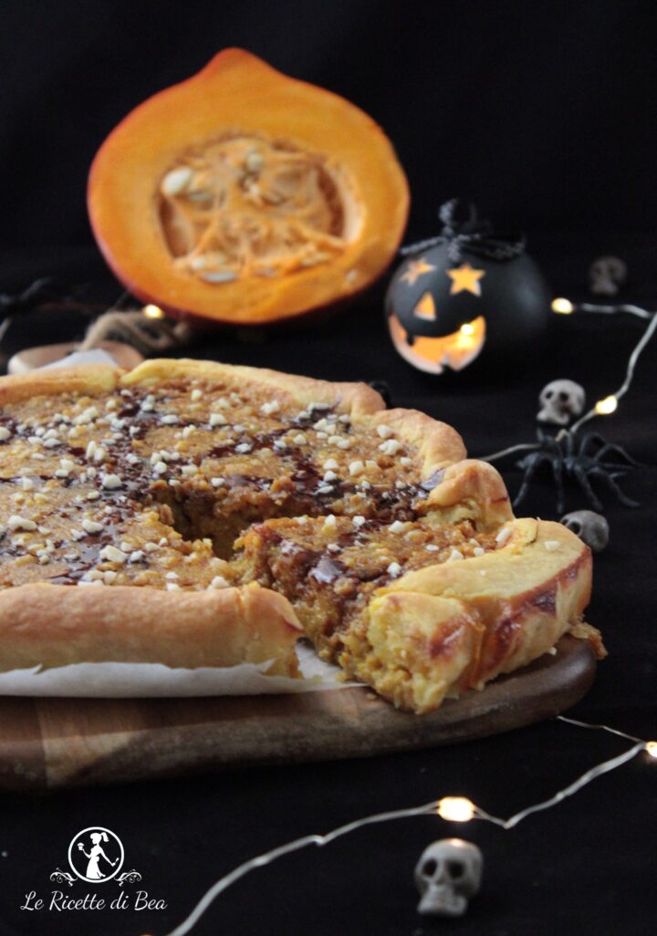 pumpkin pie di Halloween
