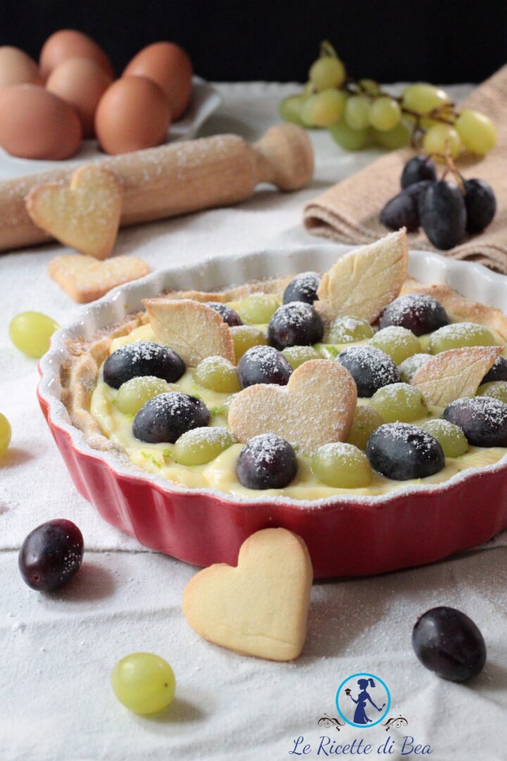 ricetta torta con uva