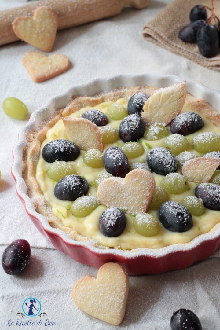 torta con frutta autunnale