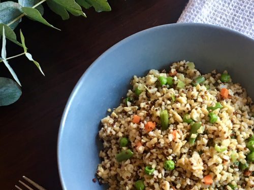 Quinoa e Grano con Verdure