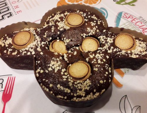 Colomba Nutella biscuits