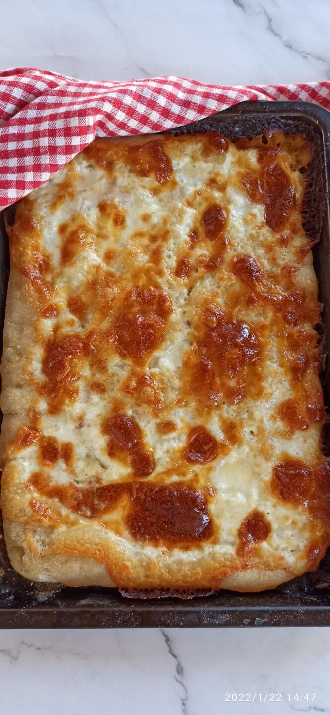 Focaccia allo stracchino