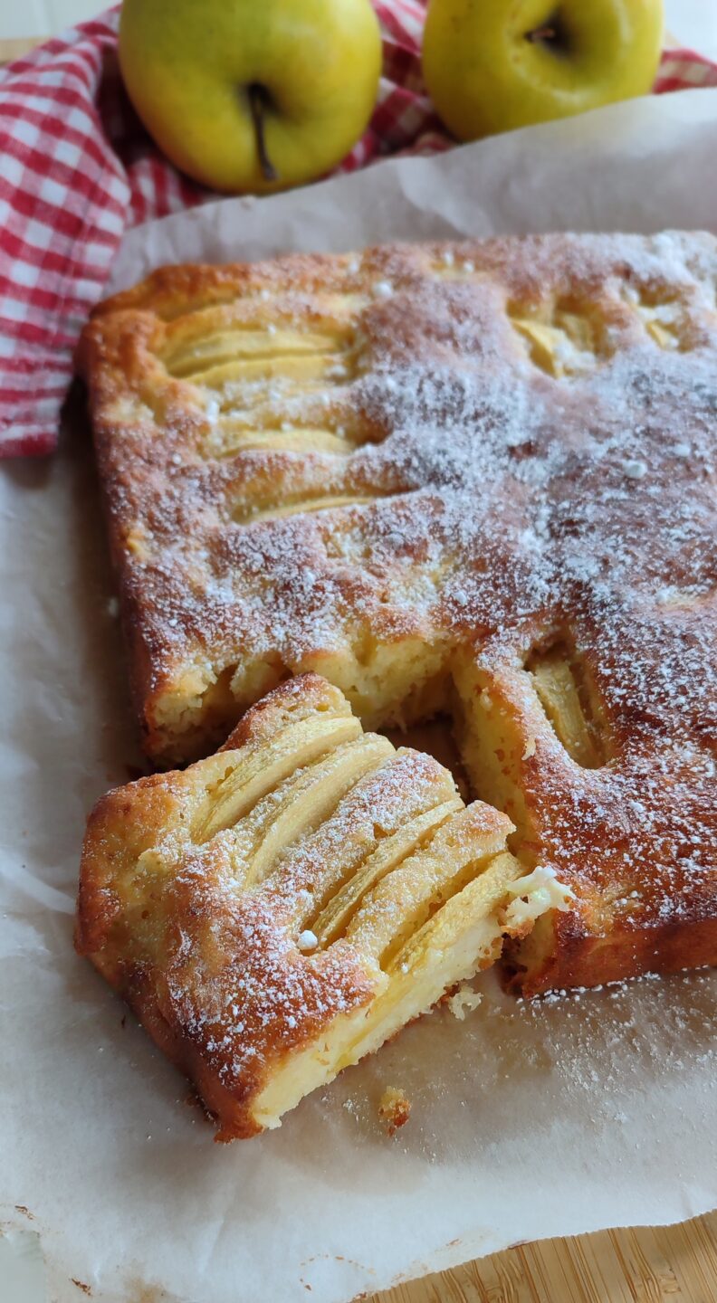 TORTA MELE E COCCO- Le ricette di fragolina