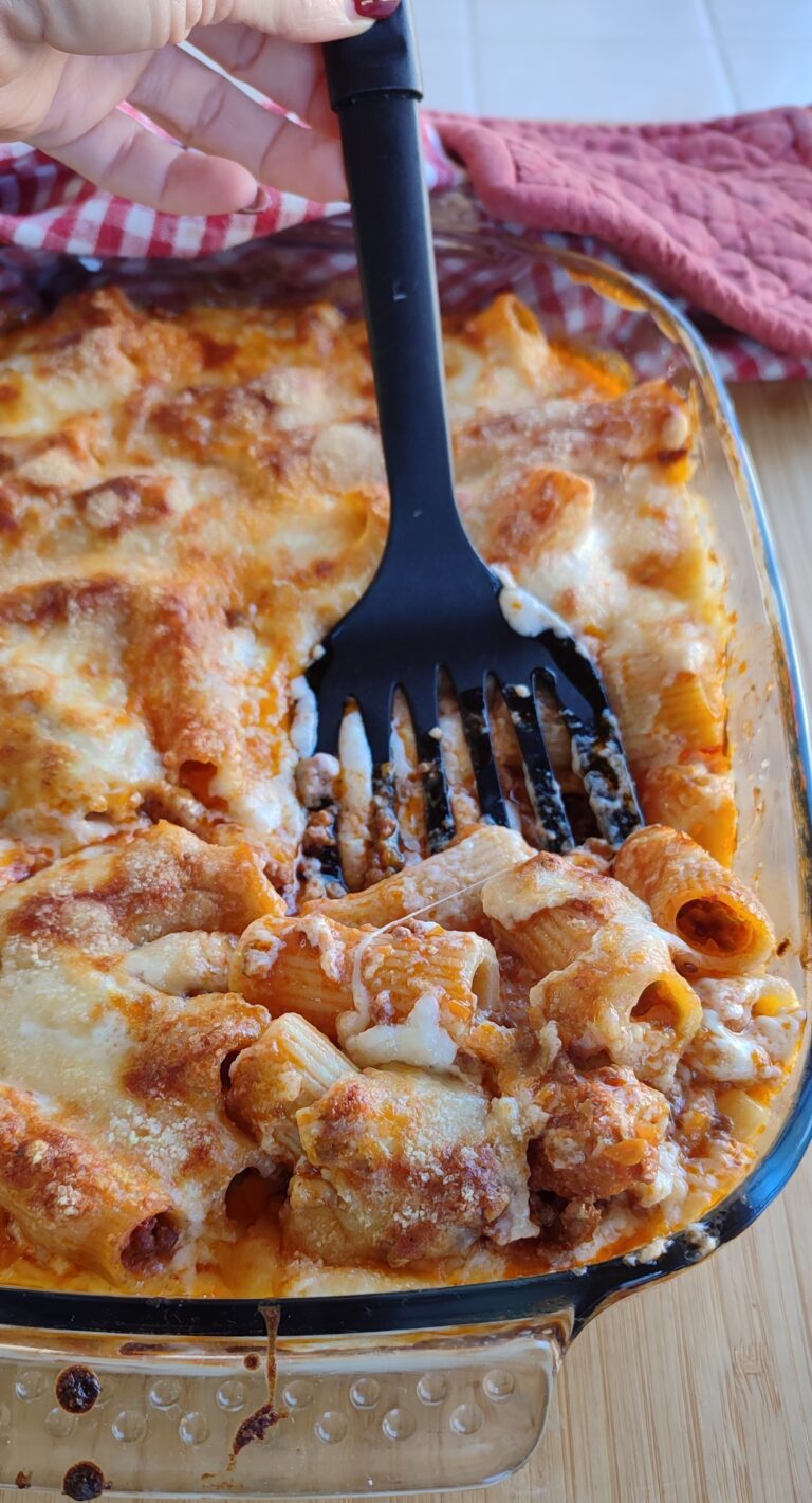 PASTA AL FORNO CON RAGÙ - Le ricette di fragolina