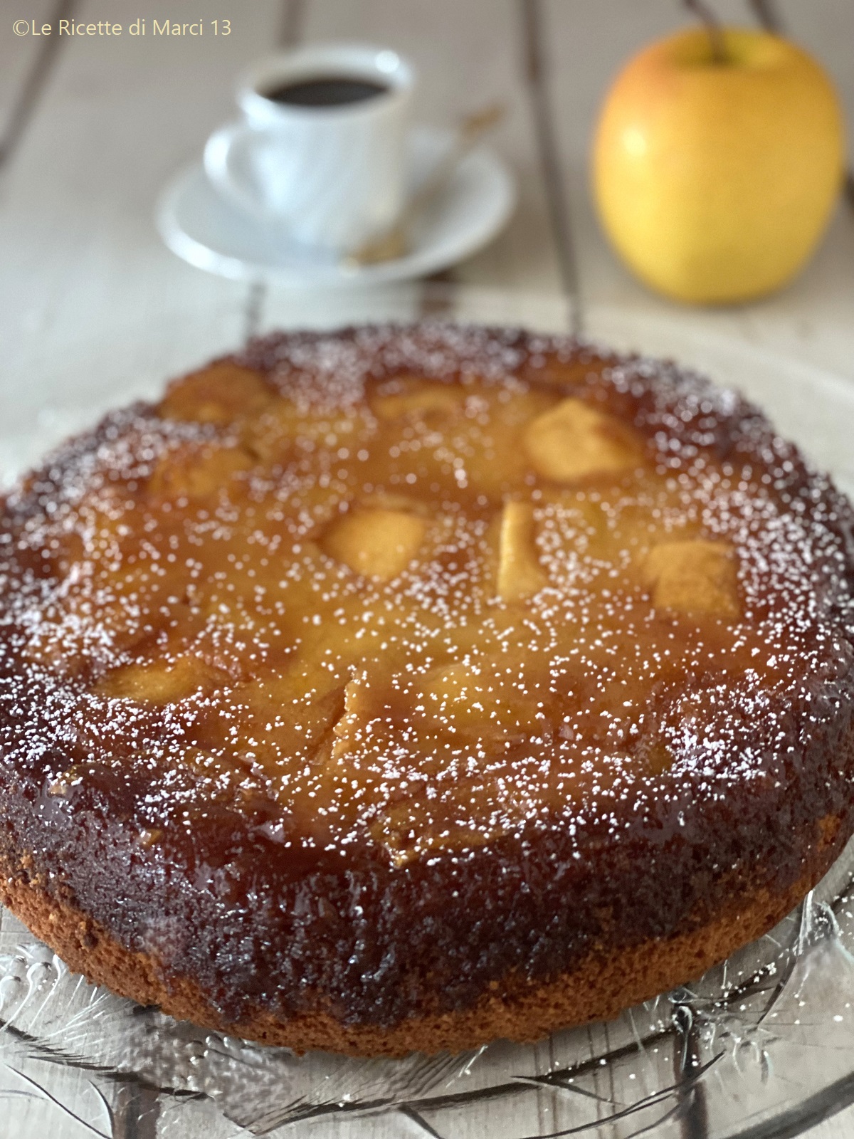 Tarte tatin morbida