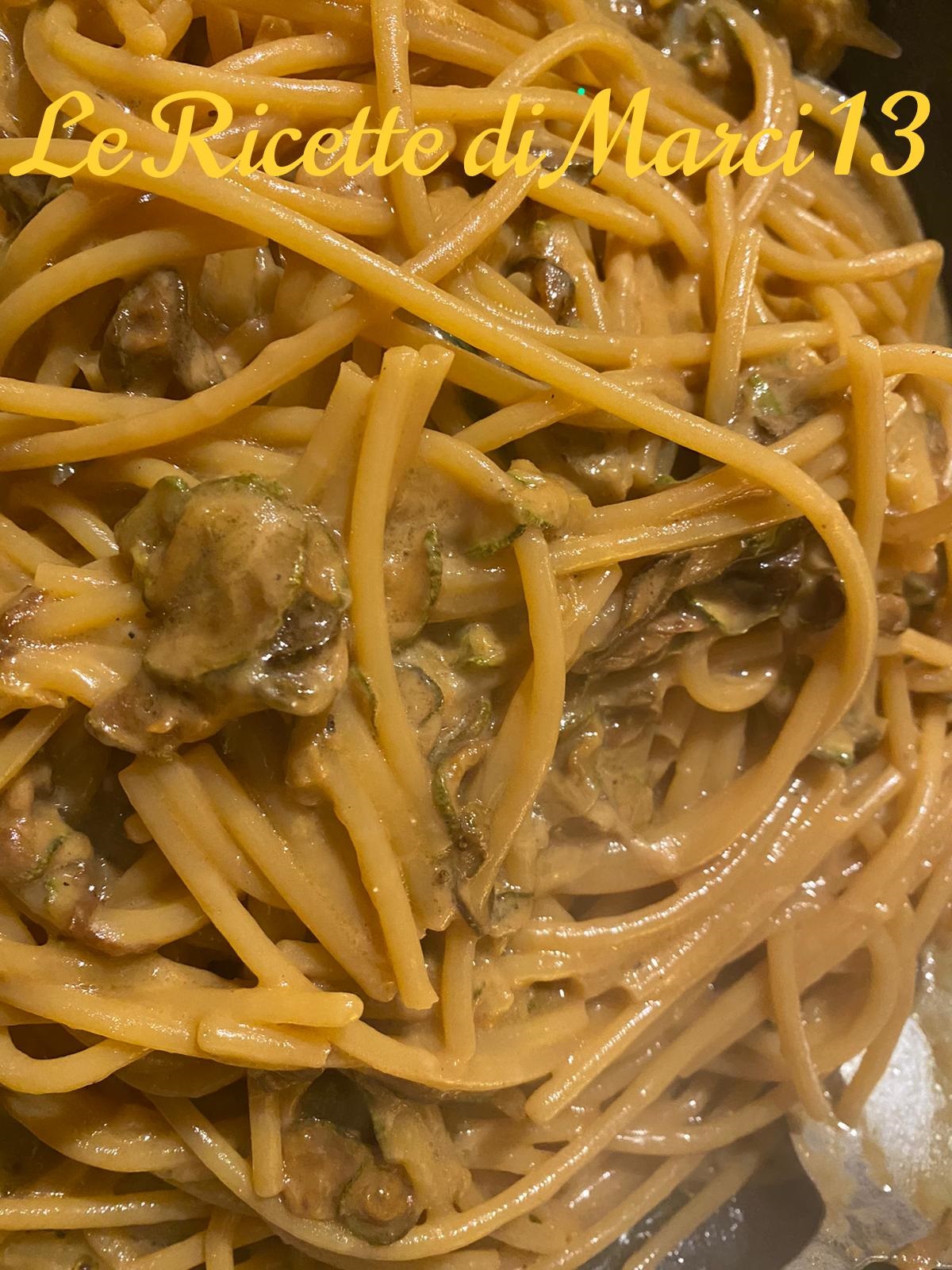 Spaghettoni Nerano