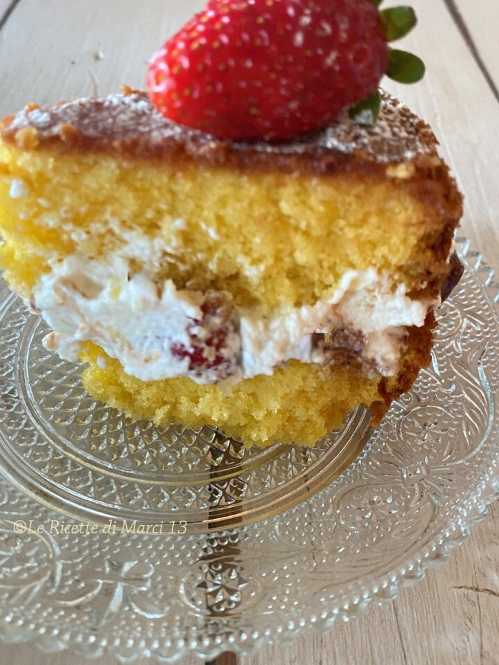 Victoria Sponge cake facile