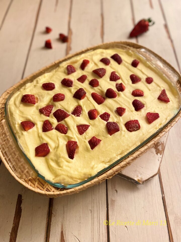 Tiramisù pastorizzato alle fragole