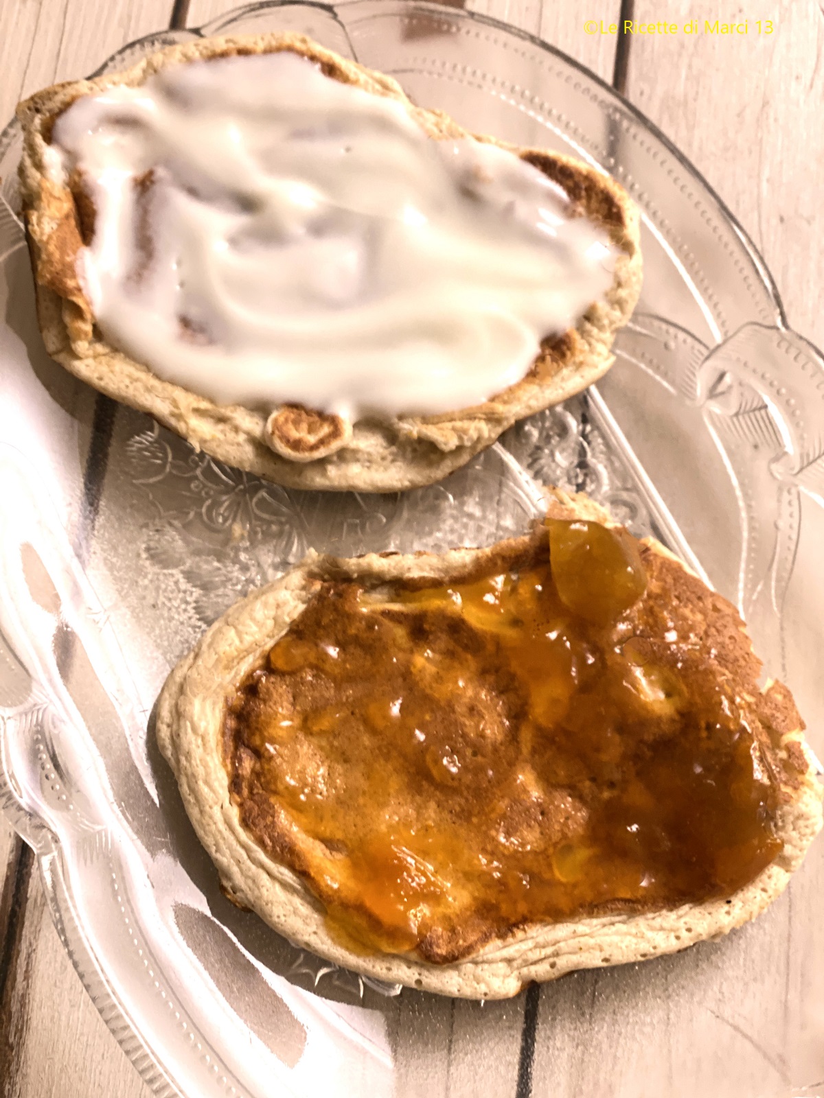 Pancake proteici all'avena