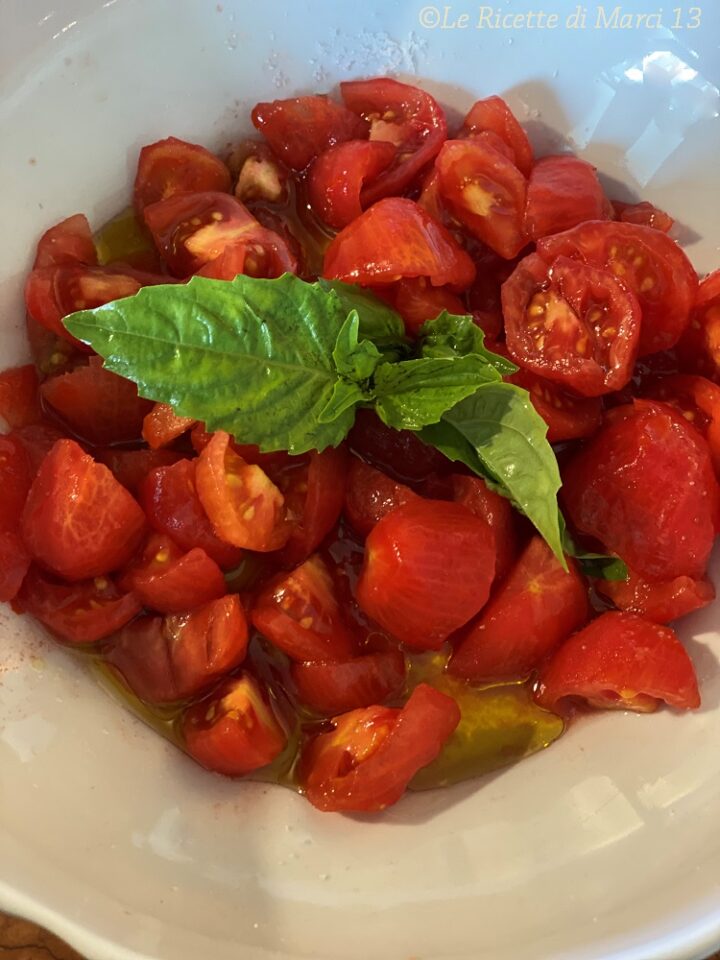 Pasta fredda alla crudaiola