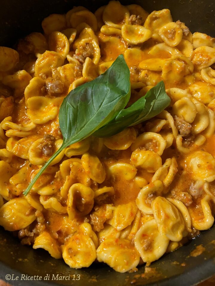 Orecchiette cremose alla positanese