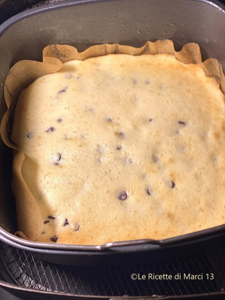 Tortino light in friggitrice ad aria