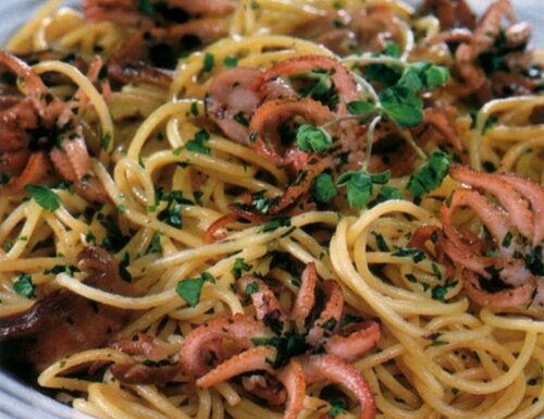 Spaghetti ai moscardini