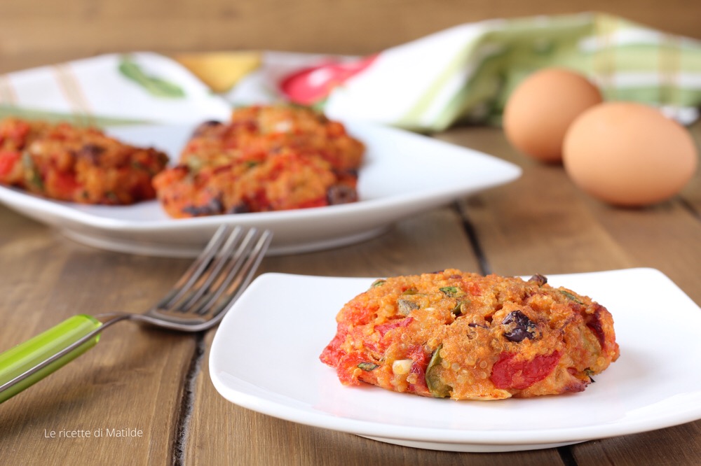 burger di peperoni e miglio