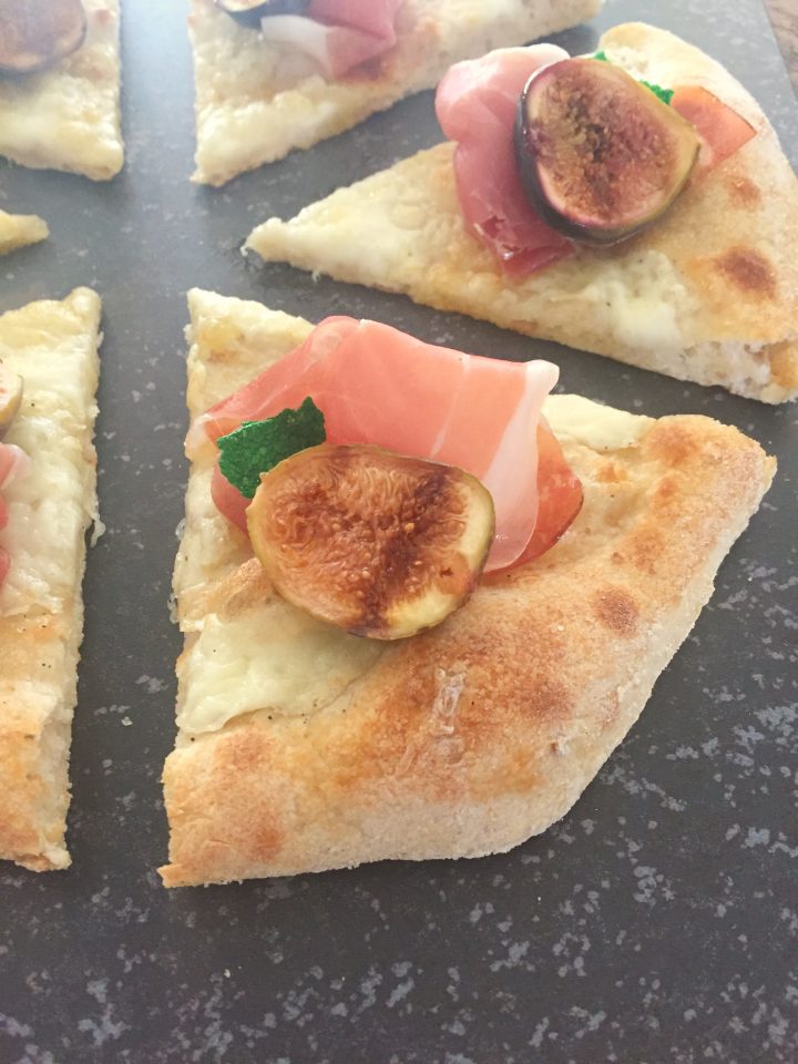 Pizza con Prosciutto di Modena DOP e fichi grigliati