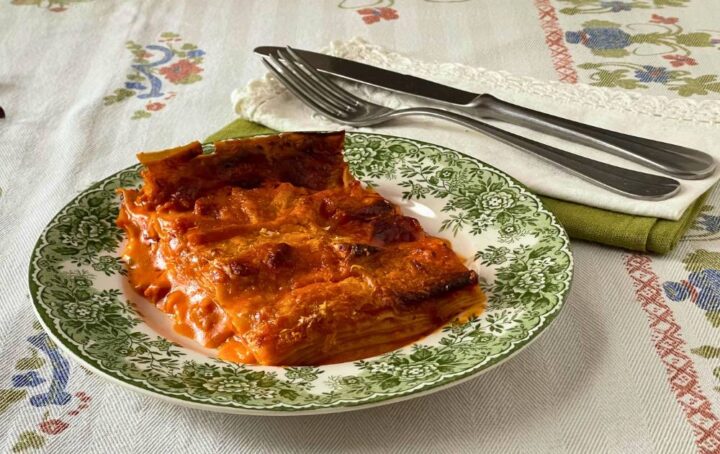 lasagne al ragù di cotechino o