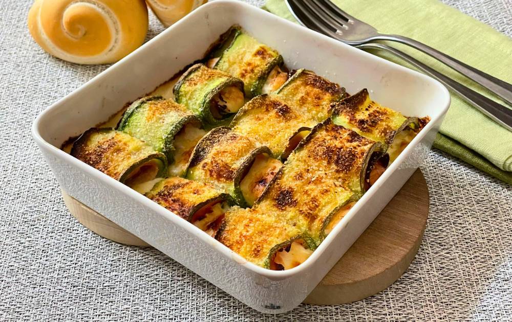 involtini di zucchine croccanti
