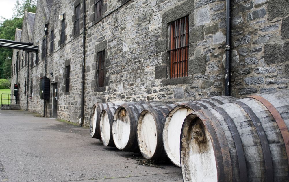botti di whisky