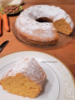 Ciambella alle carote al profumo di limone
