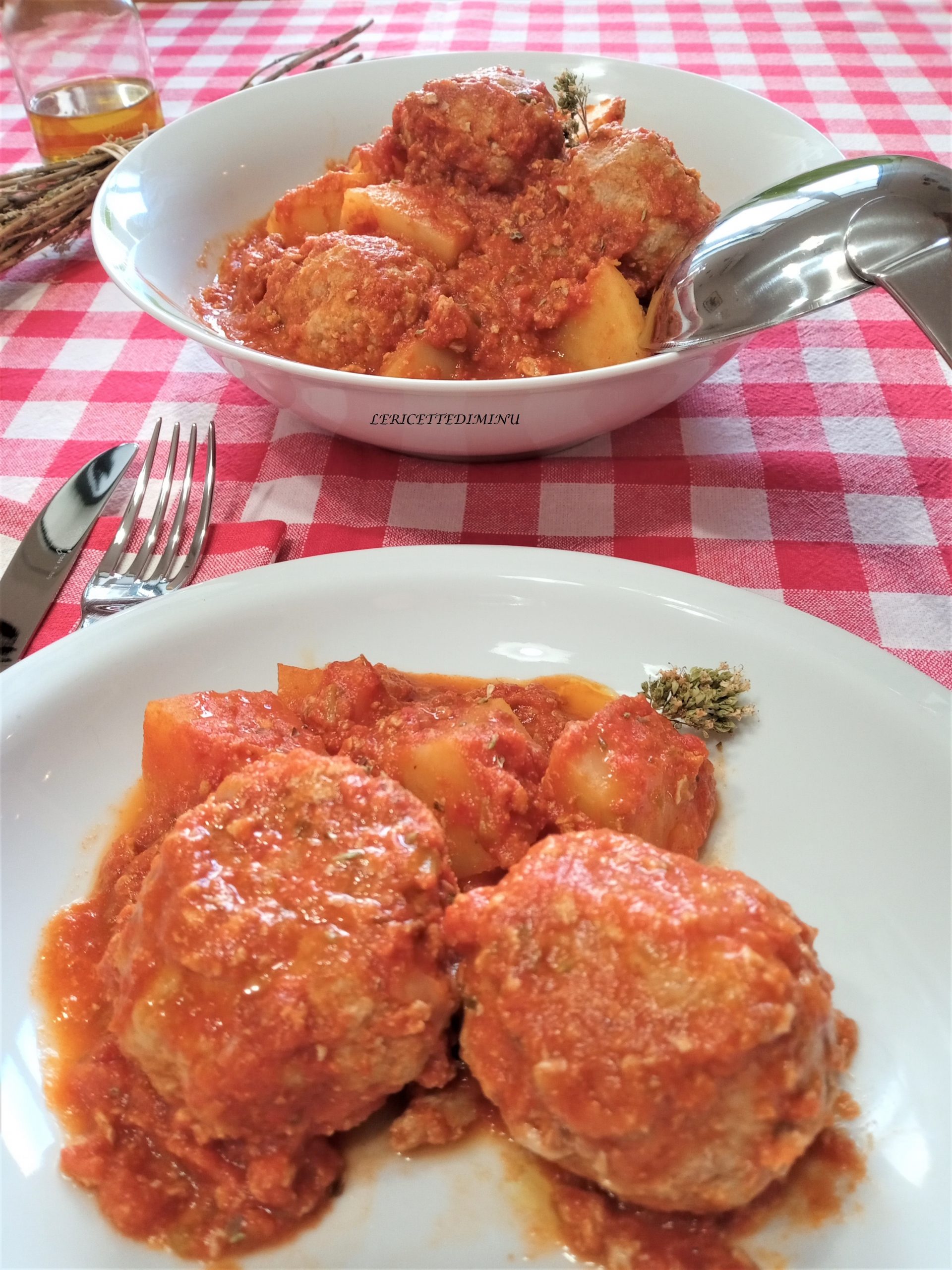 polpette in brodo con patate