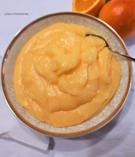 Crema all'arancia per torte e crostate