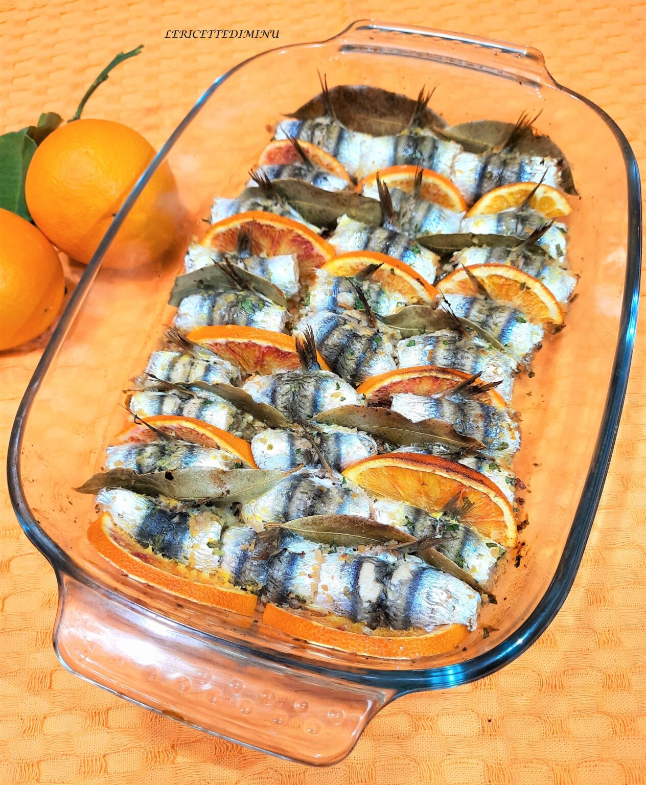 alici a beccafico al forno