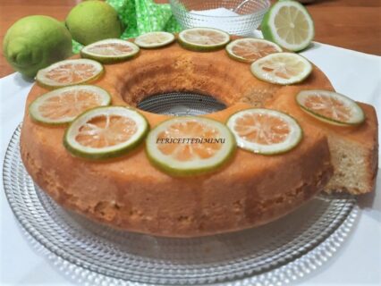 Ciambella al limone con bagna di sciroppo