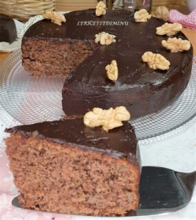 Torta noci cioccolato e ricotta