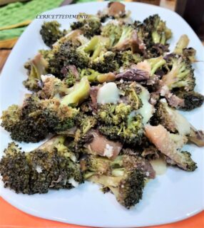 Broccoli affogati con acciughe e olive
