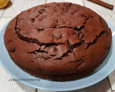 Torta pere e cioccolato